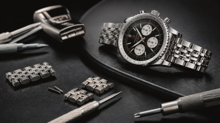 Featured image for How to Remove Breitling Watch Links: Easy Guide to Resize Your Bracelet