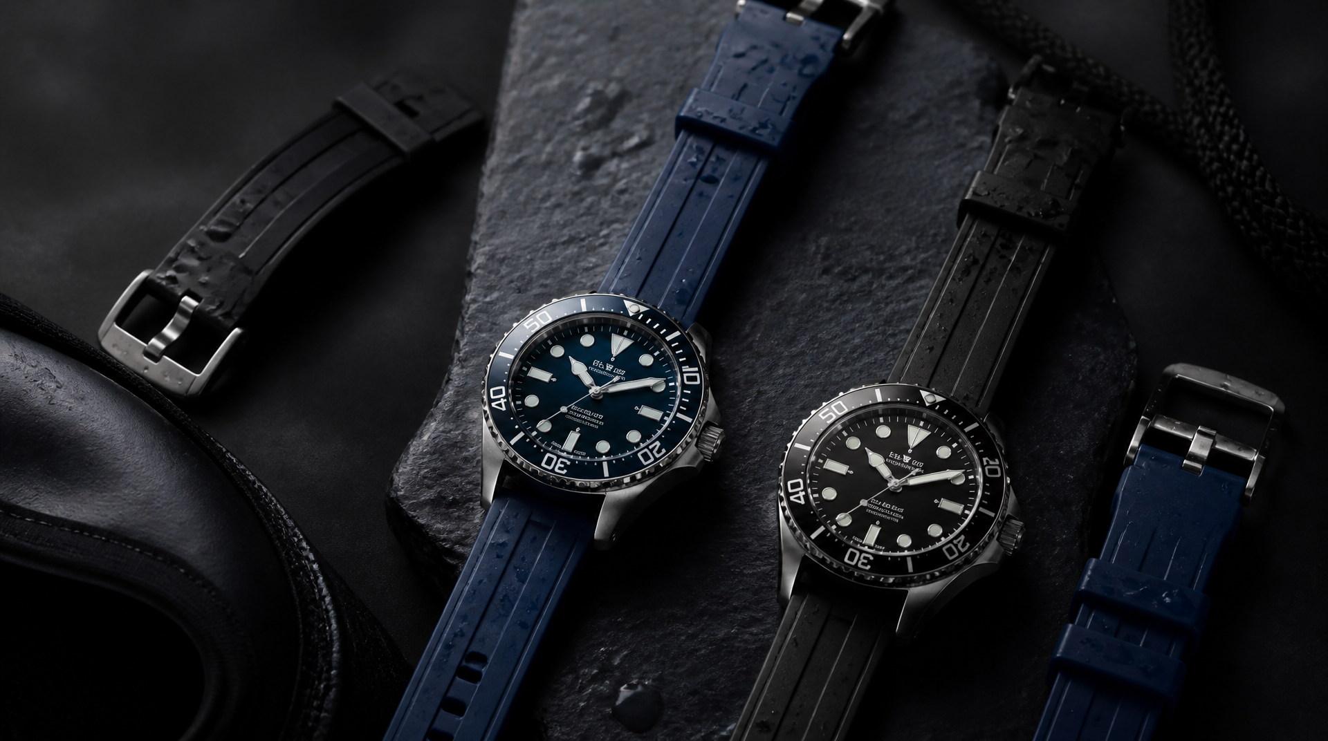 Featured image for Rubber & Silicone Watch Straps: Complete Guide for Divers & Daily Wear